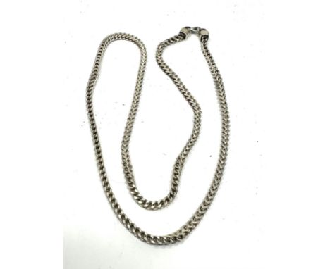 Vintage silver chain measures approx 61cm weight 19g
