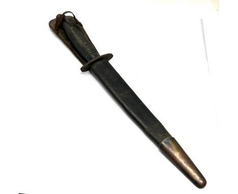 ww2 3rd Pattern commando dagger &amp; scabbard  No1 on pommel