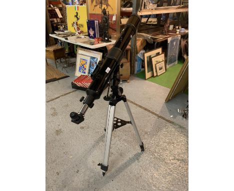 A NATIONAL GEOGRAPHIC TELESCOPE ON A TRIPOD 