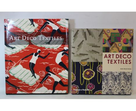 Two books re. textiles. Art Deco Textiles by Charlotte Samuels, V. &amp; A. Publications, 2003 and Art Deco Textiles, The Fre