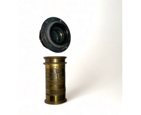 Watkins Exposure Meter, English, late 19th century, in brass with some original lacquer, by R Field &amp; Co Birmingham. 1900