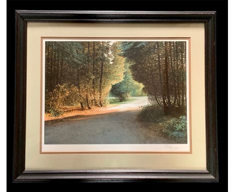 Ken Danby (Canadian, 1940-2007), ‘Path to the meadow’ limited edition lithograph print. Signed lower right in pencil. Framed 