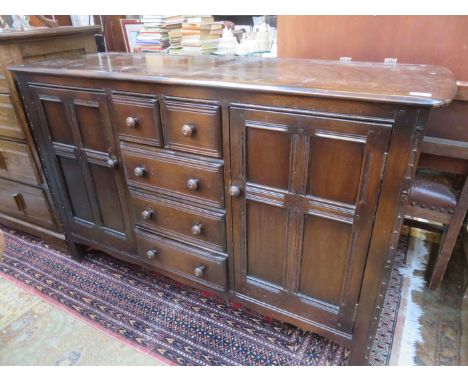 ERCOL OAK SIDEBOARD 