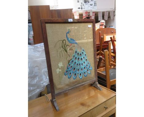EMBROIDERED FIRESCREEN 