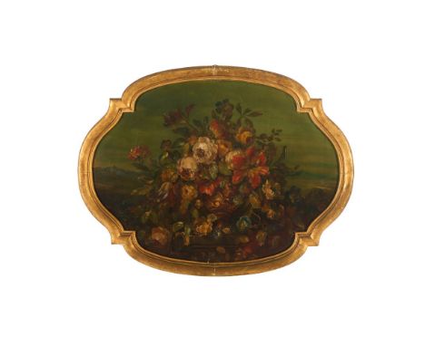 French School, 19th century, A pair of still-lifes, Oil on panel, 68x92 cm