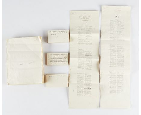 Edited manuscript of Stewart H. Holbrook's biography of James J. Hill, "James J. Hill: A Great Life in Brief." Knopf: New Yor