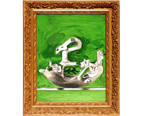 GRAHAM SUTHERLAND 'Forms', 1972, lithograph, printed by Mourlot, 50cm x 38cm, framed and glazed.