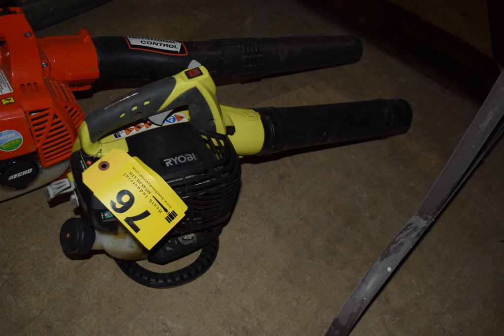 RYOBI 4 CYCLE GAS POWERED LEAF BLOWER