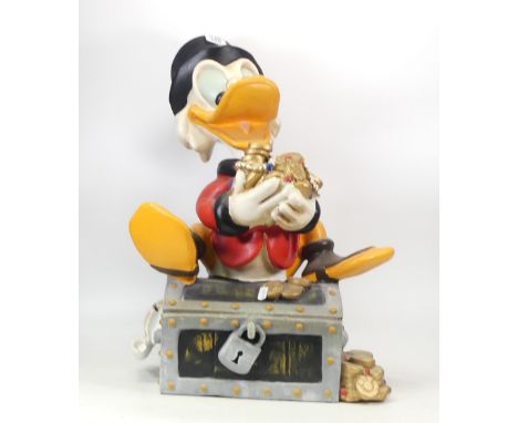 Rare Disney Display Model of Scrooge McDuck. Height 53cm 