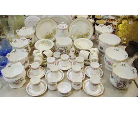 Ceramics -  Aynsley Pembroke pattern jardinieres; a Paragon Belinda coffee setting for eight; a Poole Melbury part and coffee