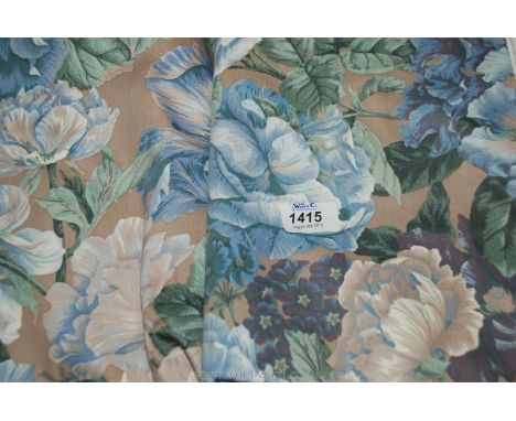 Three pieces of 'English Print Company' Fabric, approx. 4 yds each