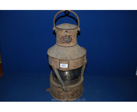 An old gas Lamp
