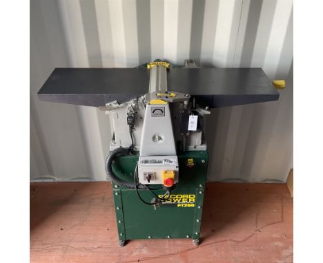 Record PT260 planer thicknesser, with blades and manualDimensions: Height:&nbsp;100cm&nbsp; Length/Width:&nbsp;110cm&nbsp; De