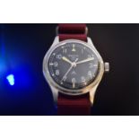 Smiths British W10 1968 Military Men's Watch 3384/68 Manual Wind Restored