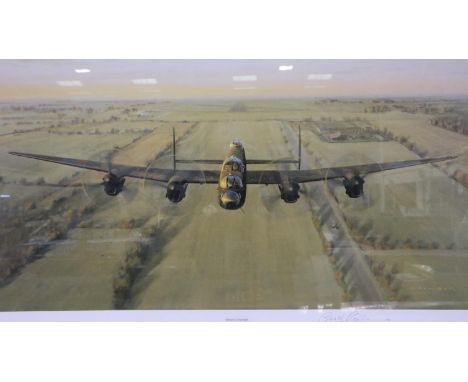 Gerald Coulson (b. 1926), pencil signed colour print, Merlins Thunder, 40 x 73 cm. P&amp;P Group 2 (£18+VAT for the first lot