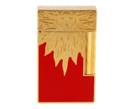 S.T. DUPONT Feuerzeug "RENDEZ VOUS". Limitiert auf 2.500 Exemplare (1.196/2.500). Ligne 2. Mit Etui, Umkarton und Papieren. A
