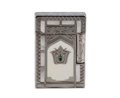 S.T. DUPONT Feuerzeug "TAJ MAHAL". Limitiert auf 2.000 Exemplare (1219/2000). Inspiriert vom Taj Mahal, einem Meisterwerk der