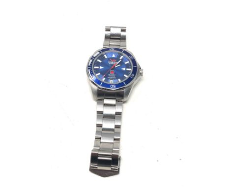 Gents Vostok Europe automatic K-3 Submarine wristwatch the watch is ticking