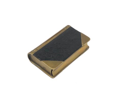 Antique book cigarette lighter 