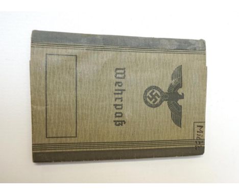 WWII GERMAN ARMY WEHRPASS1./Schtz.Ers.Btl.59 (mot.)/8./Schuetzen-Regiment 113, civilian photograph, Russlandfeldzug, 17.12.19