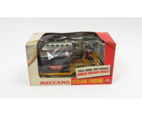 A Meccano stationary steam Engine in original display box