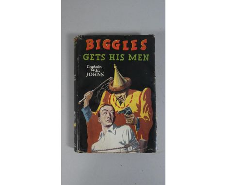 A 1950 First Edition with Dust Cover, Biggles Gets His Men By Capt W E Johns, Published by Hodder and Stoughton 