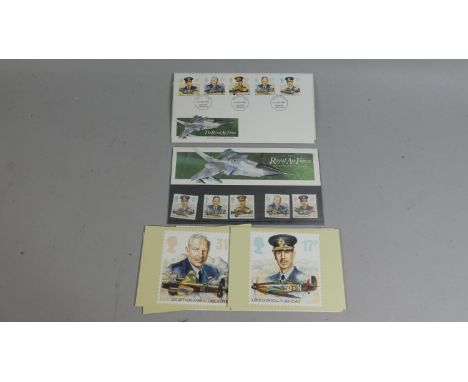 A Small Collection of RAF First Day Covers and Stamps 