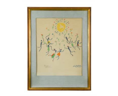 Ronde au Soleil, 1959 signed and numbered in pencil Picasso 27/200 (lower left); stamped with the artist's signature and date