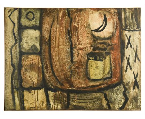 Painting II, 1962 signed 'Sadler' (lower left); artist's label to the reverse oil on board (Dimensions: 78 x 105cm)(78 x 105c