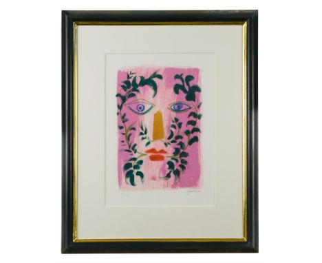 Foliate Head signed 'John Piper' (lower right); artist's proof lithograph, first printer's proof printed by the Curwen Press,