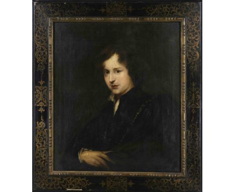 Anthonius van Dyck (1599-1641), Kopie nach, ''Selbstporträt als junger Mann'', anonymer Kopie um 1900 nach dem in der Münchne