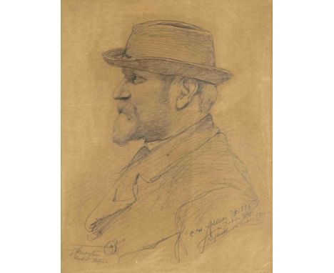 Christian W. Allers (1857-1915), Hamburger Marine-Zeichner und Illustrator, der selbst bei der Kaiserlichen Marine in Kiel di