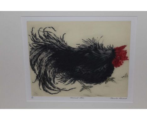 after Pamela Leonard
FLURRIED HEN, coloured lithograph, 7/20 signed lower right
25cms x 30cms
