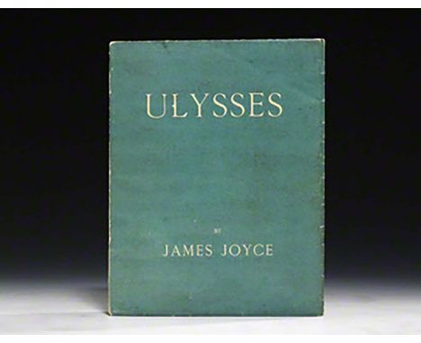 ULYSSES, by James Joyce; published by Shakespeare & Co. Paris 1922, First Edition no.670/1000 (in a presentation bound cover)