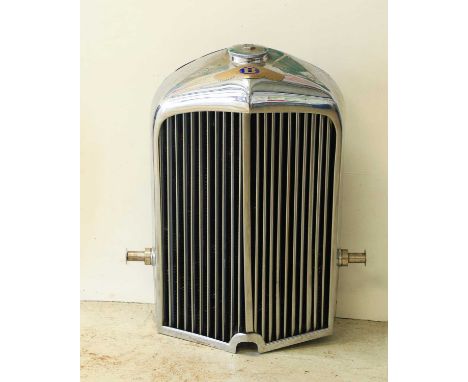 A Bentley radiator for a 4 litre vehicle,55cm wide87cm highCondition ReportI believe it to date from the late 1920’s/early 19