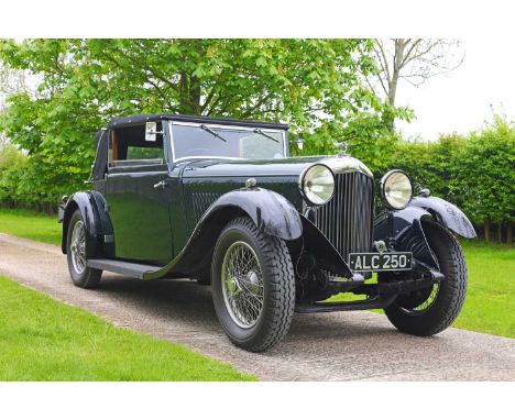 1931 Bentley 4-Litre Three-Position Drophead CoupéCoachwork by Freestone & WebbRegistration Number: ALC 250Chassis Number: VA