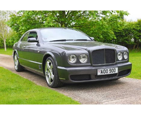 2008 Bentley Brooklands CoupéRegistration Number: LJ08 UARChassis Number: SCBCCC42M89CH13810Engine Number: 201394Finished in 