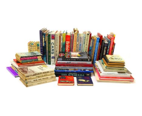 A quantity of motoring titles,to include:'The Schlumpf Obsession',Jenkinson/Verstappen;'Bugatti - Le Pur-Sang des Automobiles