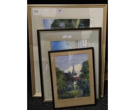 A small quantity of various pictures and prints.