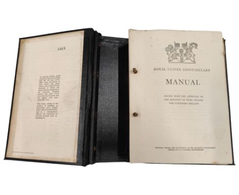 OLD ROYAL ULSTER CONSTABULARY (R.U.C) MANUAL 