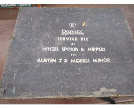 Remax service kit wheel spokes and nipples for Morris Minor 1929/33 or Austin 7 1923/33