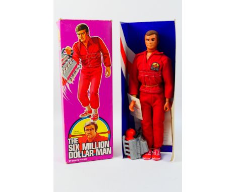 Denys Fisher - Kenner - A boxed Denys Fisher 'Steve Austin - Six Million Dollar Man 12" figure. The figure appears to be in M
