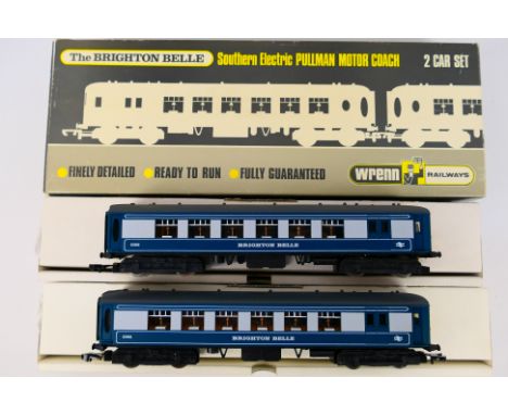 Wrenn - A boxed Wrenn W3004/5 OO gauge Class 5-BEL Southern Electric Pullman Motor Coach 'Brighton Belle' 2-Car EMU Set. The 
