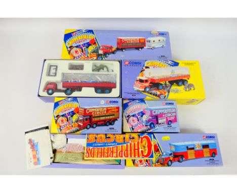 Corgi Classics - Five boxed Limited Edition diecast vehicles from the Corgi Classics 'Chipperfields Circus' series. Lot consi