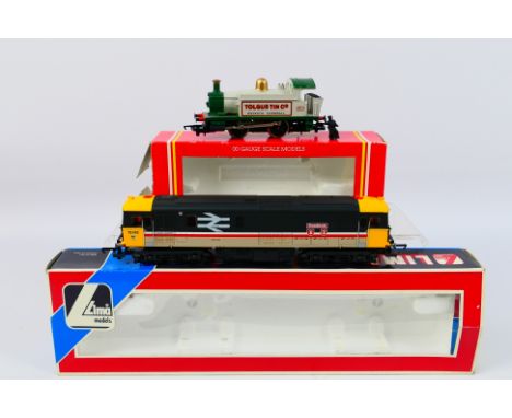 Lima _ Hornby - Two boxed OO gauge locomotives. Lot consists of Lima L205194 Class 73 Op.No. 73142 'Broadlands' in Intercity 