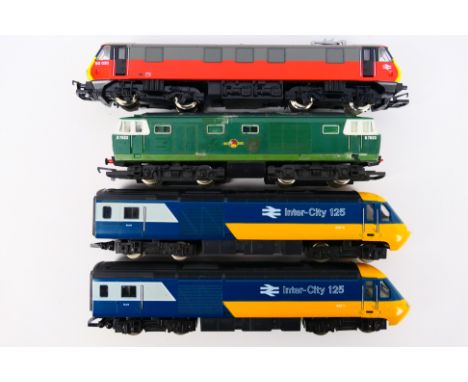 Hornby - Three unboxed Hornby OO gauge diesel locomotives. Lot consists of Hornby Class 43 HST power and dummy car Op.No. 430
