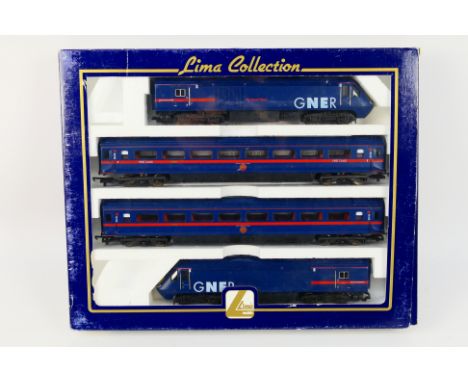 Lima - A boxed Lima OO gauge L149872 Class 125 HST in GNER livery 4 car train pack Op.No's 43096 & 43110 'The Great Racer". T