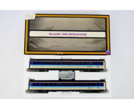 Dapol - A boxed Dapol OO gauge Class 155 Super Sprinter 2 car DMU Op.No's 52329 & 57329 in 'Provincial' livery. The set appea