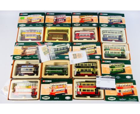 Corgi - A fleet of 10 boxed Limited Edition diecast model trams from Corgi's 'Tramway Classics' Series. Lot includes #36903 B