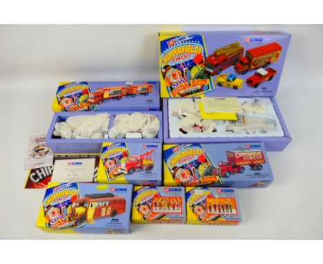 Corgi Classics - A collection of five boxed Limited Edition diecast vehicles plus two boxes of accessories from the Corgi Cla